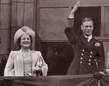 The present Queen’s parents, Queen Elizabeth and King George VI
